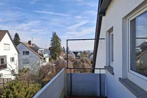 ~ MIT BALKON~ ÜBER DEN DÄCHERN VON STUTTGART ROHR ~