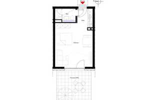 1.0.4 -  Smarte 1-Zimmer-Wohnung mit Terrasse in München – Marbachstraße 9A, 81369 München – Vorschaubild 2