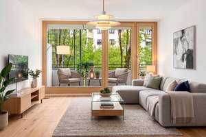 ROGERS: Lichtdurchflutete Wohnung mit großem Balkon – Die vollständige Adresse der Immobilie erhältst du vom Anbieter., 80807 Milbertshofen, München – Vorschaubild 1