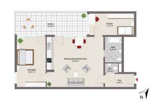 Lichtdurchflutete 3-Zimmer-Wohnung mit Balkon & Aufzug - ab sofort bezugsfrei  – Die vollständige Adresse der Immobilie erhältst du vom Anbieter., 80469 Glockenbach, München – Vorschaubild 15
