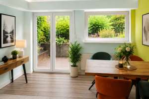 Vollmöbliertes Business-Apartment mit privater Terrasse & Garten | All-inclusive | 68 m² – Schinkelstraße 13, 44801 Querenburg, Bochum – Vorschaubild 4