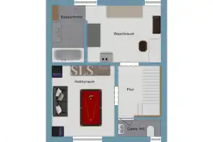 Modernisiertes Reihenmittelhaus mit Garten und zwei Garagen – auf städtischem Erbpachtgrundstück – Recklinghausen (Kreis) – Vorschaubild 20