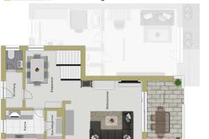 360° I Split-Level-Bungalow in Neu-Ulm-Gerlenhofen – architektonisches Raumwunder auf vier Ebenen – Die vollständige Adresse der Immobilie erhältst du vom Anbieter., 89233 Neu-Ulm – Vorschaubild 24