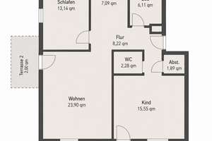 3-Zimmer EG-Wohnung mit Garten in Untermenzing – Die vollständige Adresse der Immobilie erhältst du vom Anbieter., 80999 Untermenzing, München – Vorschaubild 2