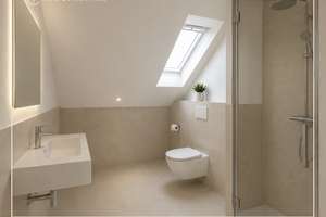 Erstbezug! Moderne 3-Zimmer-Dachgeschosswohnung mit Einbauküche – Benzstraße 29/1, 70327 Benzviertel, Stuttgart – Vorschaubild 3