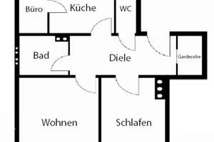 Bestlage Schwabing Kaiserplatz, möblierte 2,5 Zimmer Wohnung – Viktor-Scheffel-Str. 4, 80803 Neuschwabing, München – Vorschaubild 15