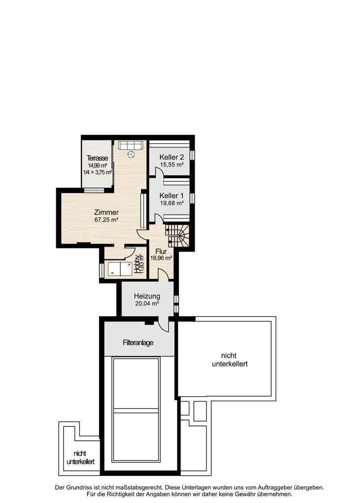 Souterrain und Keller