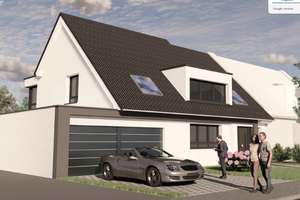 DHH Effizienzklasse A+, KfW 40 mit PV-Anlage , Keller, Fußbodenheizung und Grundstück! – Bockumer Straße 0, 40489 Wittlaer, Düsseldorf – Vorschaubild 2