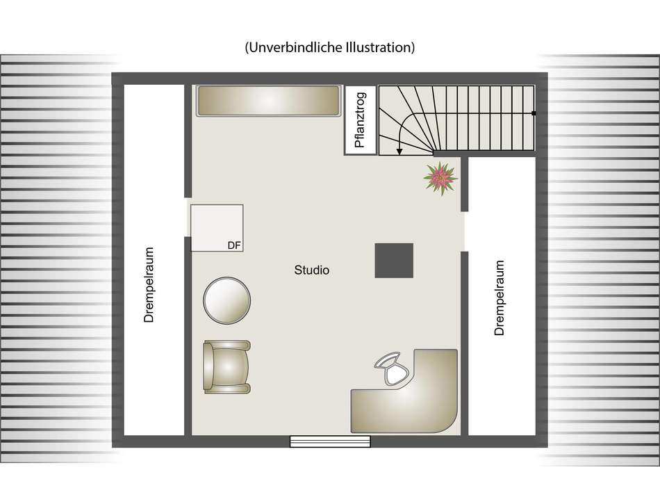 Grundriss Dachgeschoss
