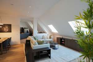 Einzigartiges Signature-Penthouse | 121 m² Dachgeschoss mit Terrasse, Klima & Luxusbad – Geißlerstraße 11, 4315 Volkmarsdorf, Leipzig – Vorschaubild 2