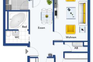Ansprechende 3 Zimmer Wohnung in MG - Holt!
 – Die vollständige Adresse der Immobilie erhältst du vom Anbieter., 41069 Holt, Mönchengladbach – Vorschaubild 8