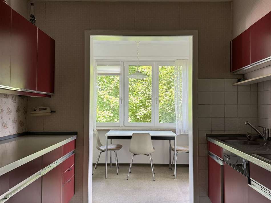 Die Küche im OG mit Blick in