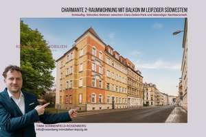 Charmante 2-Raumwohnung mit Balkon im Leipziger Südwesten!