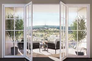 Wohnglück im Dachgeschoss mit Stadtblick - 2 bis 3 Zimmer Wohnung mit Ausblick in Stuttgart-Nord