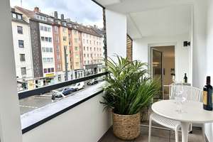 Bezugsfreie 1-Zimmer-Wohnung mit Loggia im Erstbezug nach Modernisierung! – Kölner Str. 44, Postanschrift, 40211 Stadtmitte, Düsseldorf – Vorschaubild 9