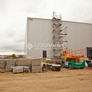 Projektierter Neubau Lagerhalle