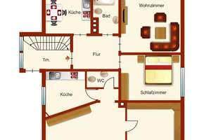 Gut und zentral gelegenes Zweifamilienhaus mit Gewerbeeinheit, Garage und großen Garten – Die vollständige Adresse der Immobilie erhältst du vom Anbieter., 28259 Kirchhuchting, Bremen – Vorschaubild 18