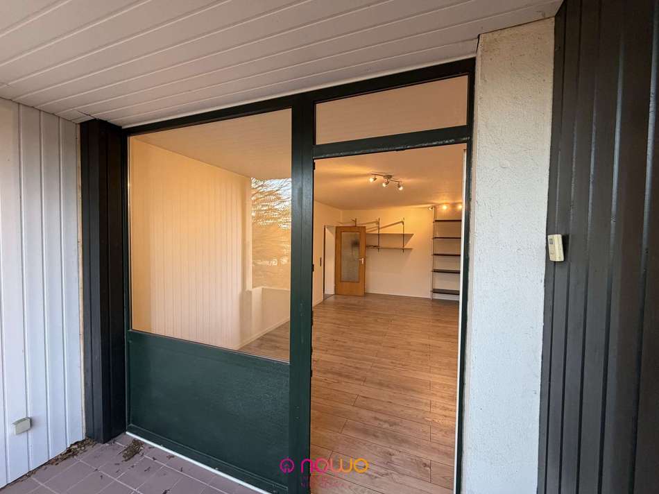 Blick von der Loggia in das Wo