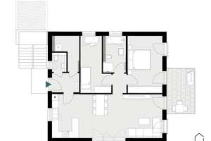 Igersheim: Moderne 3-Zimmer-Wohnung zum Wohlfühlen mit Balkon & SP / Erstbezug – Die vollständige Adresse der Immobilie erhältst du vom Anbieter., 97999 Igersheim – Vorschaubild 11