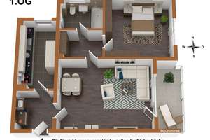 Tegel-Reinickendorf: Sofort freie, modernisierte Wohnung mit Frühstücksbalkon und Gartenblick – Die vollständige Adresse der Immobilie erhältst du vom Anbieter., 13403 Reinickendorf (Ortsteil), Berlin – Vorschaubild 10