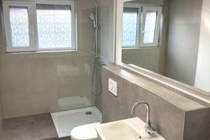Renoviertes, möbliertes Apartment (Souterrain) mit Terrasse in Frankfurt-Kalbach – ab sofort – Die vollständige Adresse der Immobilie erhältst du vom Anbieter., 60437 Kalbach-Riedberg, Frankfurt am Main – Vorschaubild 4