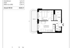 Neubau nahe des Weißen Sees: 2-Zimmer-Wohnung mit Balkon! – Liebermannstraße  70, 13088 Weißensee, Berlin – Vorschaubild 7