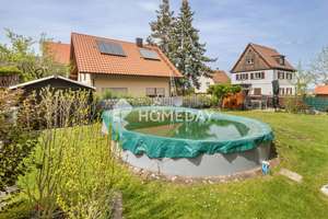 Stilvolles Zweifamilienhaus mit Vollkeller, Gartenidylle und vielseitigen Nutzungsmöglichkeiten – Die vollständige Adresse der Immobilie erhältst du vom Anbieter., 1187 Naußlitz, Dresden – Vorschaubild 10