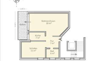 2-Zi.-Mietwohnung mit Aufzug und Tiefgarage – Die vollständige Adresse der Immobilie erhältst du vom Anbieter., 33619 Dornberg, Bielefeld – Vorschaubild 13