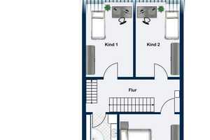 Energieeffizientes Reihenendhaus mit Vollkeller und 2 Garagen in sehr gepflegtem Zustand – Diepholz (Kreis) – Vorschaubild 30