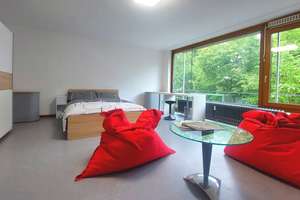 Wohnen am Park | Möblierte Studentenzimmer mit Lounge, Dachterrasse & All-Inclusive – Die vollständige Adresse der Immobilie erhältst du vom Anbieter., 75175 Oststadt, Pforzheim – Vorschaubild 4