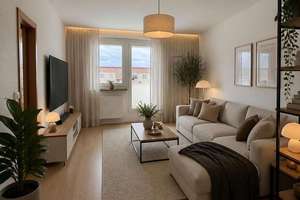 Helle 2-Raum-Wohnung mit sonnigem Balkon - ohne Makler – 7552 Bieblach-Ost, Gera – Vorschaubild 1