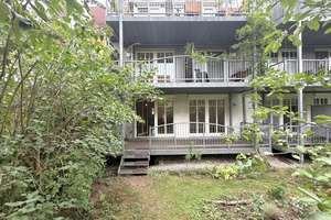Laim Maisonette-Gartenwhgin mit SO .- Garten .( ca 90 m²) und 2 Balk. (Haus kompl. entkernt 2001). – 80689 Sankt Ulrich, München – Vorschaubild 3