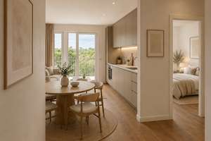 Neubau Penthouse | spektakulärer Weitblick ins Grüne trotz zentraler Stadtlage| 2-Zimmer | Erstbezug – Hagsfelder Allee 17, 76131 Oststadt, Karlsruhe – Vorschaubild 5