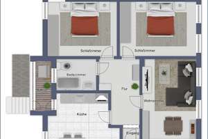 Altbaucharme mit Potenzial – 3 Zimmer, Gartenanteil & Mansardenzimmer – Die vollständige Adresse der Immobilie erhältst du vom Anbieter., 27580 Eckernfeld, Bremerhaven – Vorschaubild 20