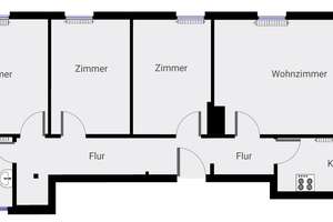 Attraktive 4-Zimmer-Dachgeschosswohnung – Schweinauer Str. 37a, 90439 Sankt Leonhard, Nürnberg – Vorschaubild 11