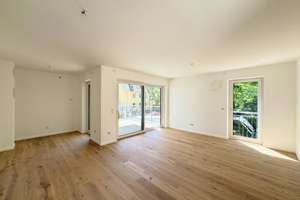 Erstbezug in Moosach: Moderne 3-Zimmer-Neubauwohnung mit schöner Süd-West Balkonterrasse