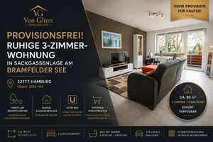 Provisionsfrei! Ruhige 3-Zimmer-Wohnung in Sackgassenlage am Bramfelder See- Von Glinn – Die vollständige Adresse der Immobilie erhältst du vom Anbieter., 22177 Bramfeld, Hamburg – Vorschaubild 26