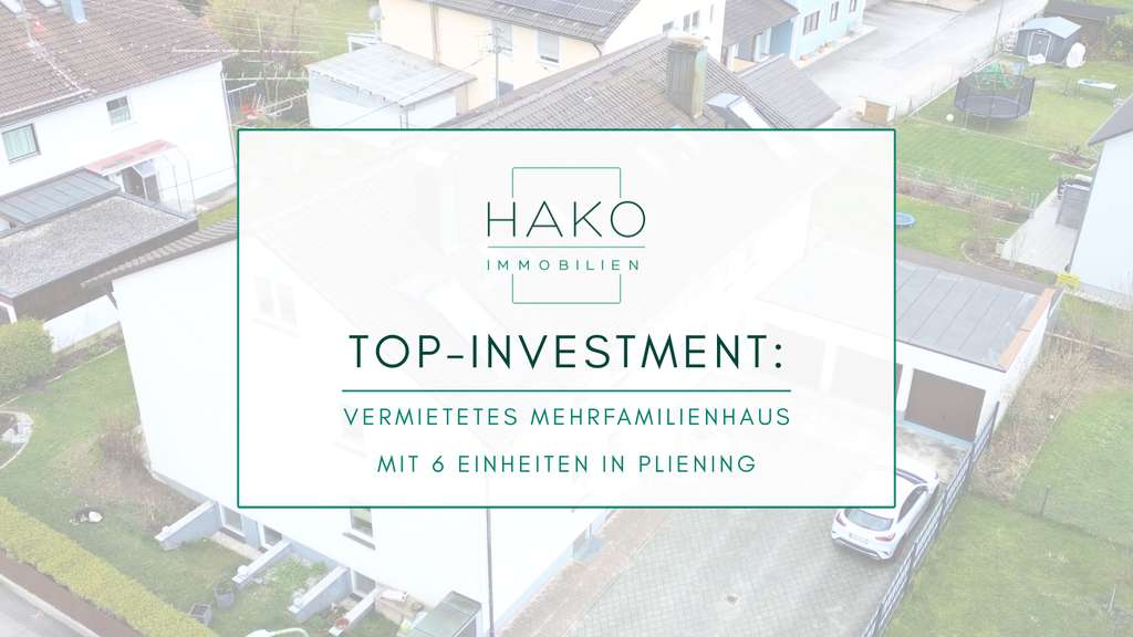 Immobilie in Pliening - Attraktives Investment: Gepflegtes Mehrfamilienhaus mit 6 Wohnungen in ruhiger Lage - Bild 0