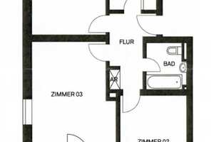 Stilvoll möbilierte 3-Zimmer-EG-Wohnung mit Balkon in Bogenhausen – München – Vorschaubild 6