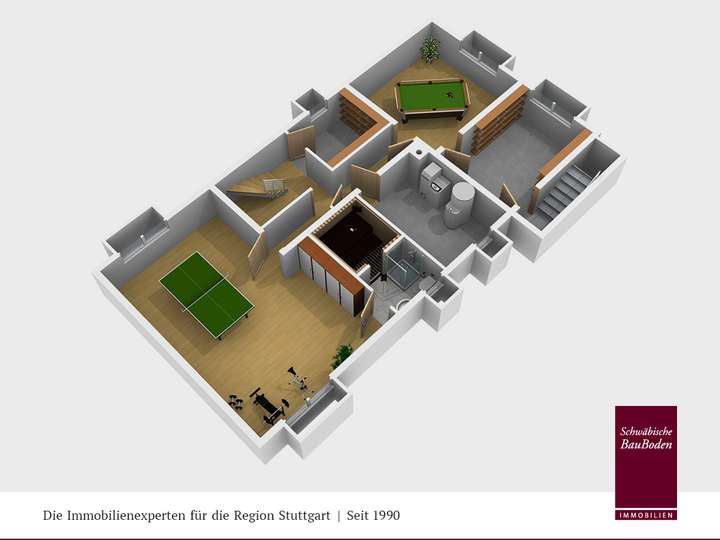 Visualisierung Gartengeschoss