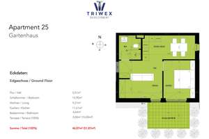 Neubau-Traum: 2 Zimmer mit privatem Garten und Terrasse – Egellstrasse 6-8, 13507 Tegel, Berlin – Vorschaubild 14