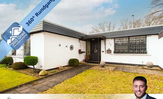 Blömker! Attraktiver Bungalow! 4,5-Zimmer mit 2 Garagen und Garten in Dorsten-Wulfen!