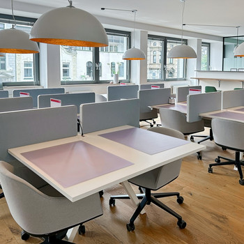 Coworking-Bereich in Regus Bismarckstraße