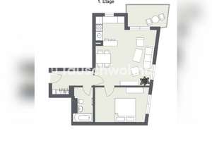 Tauschwohnung: Helle 2-Zimmer Wohnung gegen 3-Zimmer Wohnung – 81379 Obersendling, München – Vorschaubild 3
