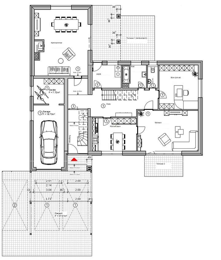 Grundriss Erdgeschoss