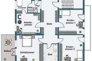 Stilvolle Villa in Bestlage!
Ein historischer Klassiker mit Raum für Generationen – Die vollständige Adresse der Immobilie erhältst du vom Anbieter., 45133 Bredeney, Essen – Vorschaubild 31