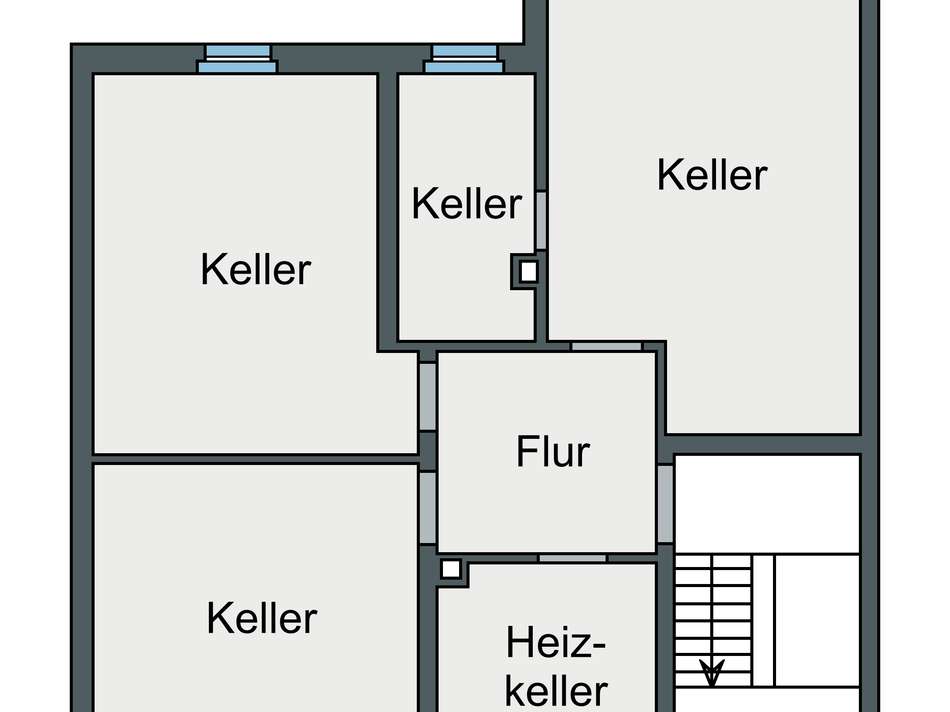 Grundriss Kellergeschoss