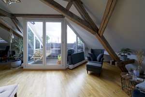 Loft-Like-Living: Charmante Dachgeschoss mit Dachterrasse  und Gartenanteil in Bahnhofsnähe – Die vollständige Adresse der Immobilie erhältst du vom Anbieter., 86152 Stadtjägerviertel, Augsburg – Vorschaubild 3