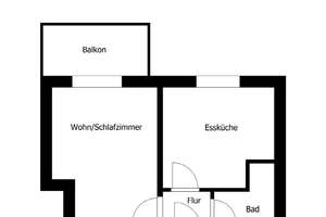 1 Zimmer Wohnung am Rechenberg-Park – Scharnhorststraße 12, 90491 St. Jobst, Nürnberg – Vorschaubild 7