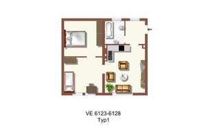 2-Zimmer-Wohnung in Duisburg Huckingen – Meister-Arenz-Straße 22, 47259 Huckingen, Duisburg – Vorschaubild 3